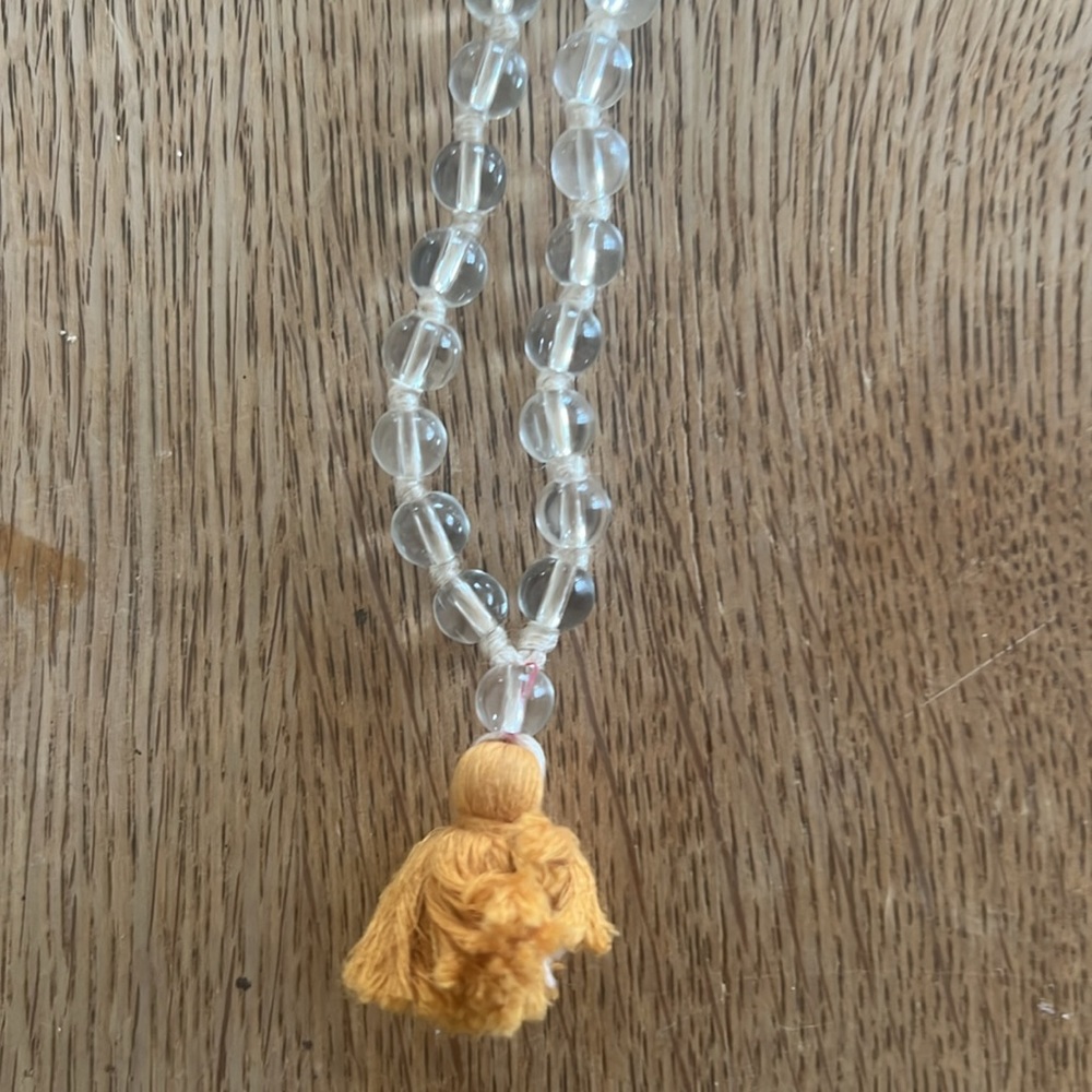 Matta glass bead necklace
